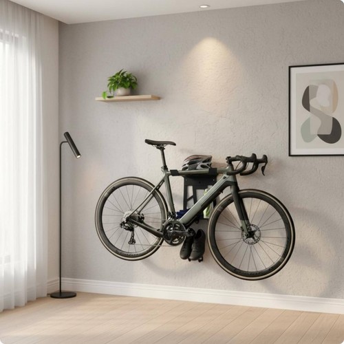 Rack vélo mural métal - vélo,