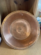 Bassine En Cuivre Martelé ancienne