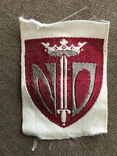 Scoutisme : ancien insigne de béret des scouts Notre Dame - 1942