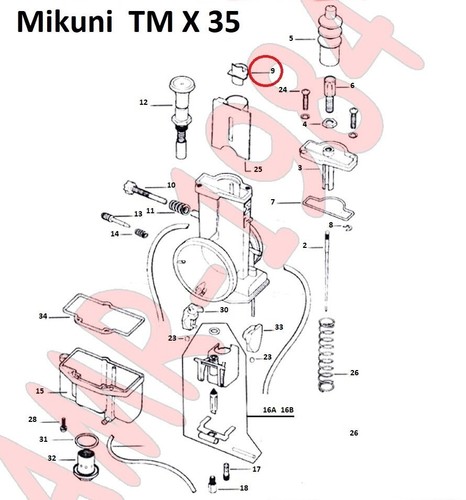 Mikuni pièces origine - mikuni, d’origine