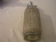 Ancien Siphon Grillagé FABRICATION ANGLAISE Bistrot Déco BON ETAT