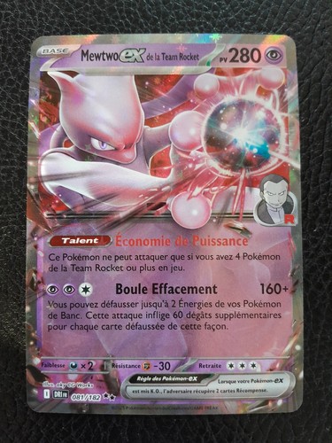 Mewtwo team rocket - ex,