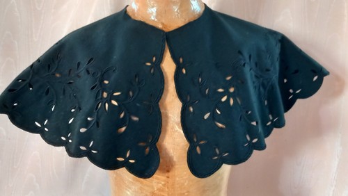 Ancienne capeline broderie - ancienne,