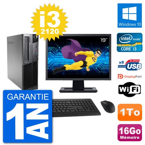 Lenovo m92p sff ecran - pc,