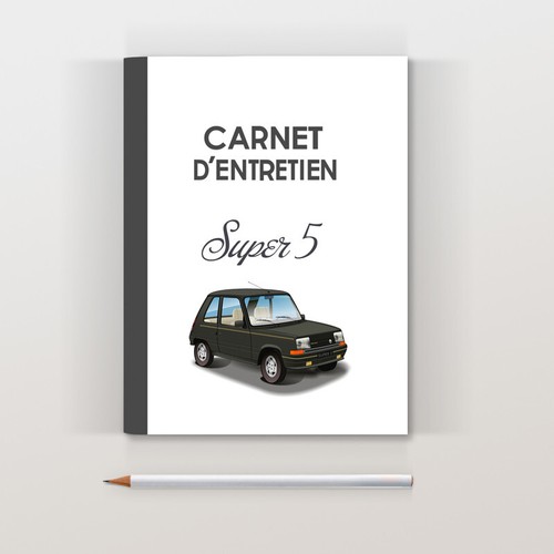 Carnet entretien super 5 - d'entretien,