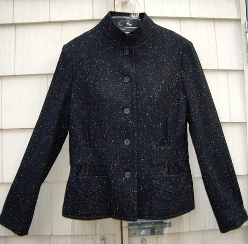 Blunauta black wool blend - black,