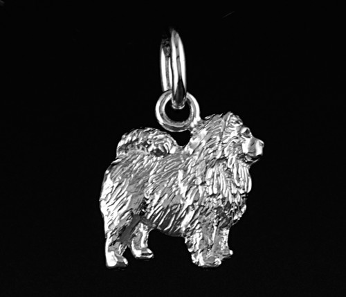 Pendentif chien chow - chow,