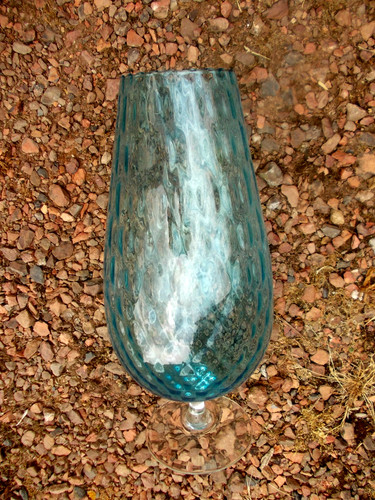 Important vase sur pied 1960