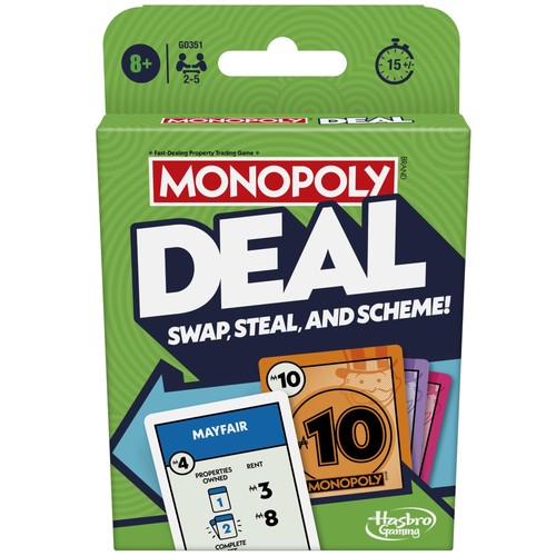 Monopoly deal card game - deal,