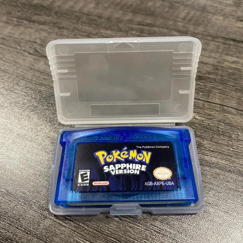 Pokemon sapphire version gba - pokemon,