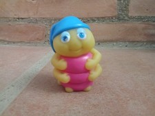 FIGURINE VINTAGE LUCIOLE PLAYSKOOL GLO FRIENDS MILLE PATTES/BONNET BLEU 1986