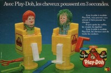 Publicité ancienne jeux Play-Doh pâte à modeler issue de magazine