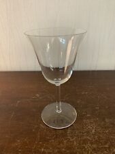 7 verres à eau uni forme tulipe modèle ? cristal Saint Louis (prix à la pièce)