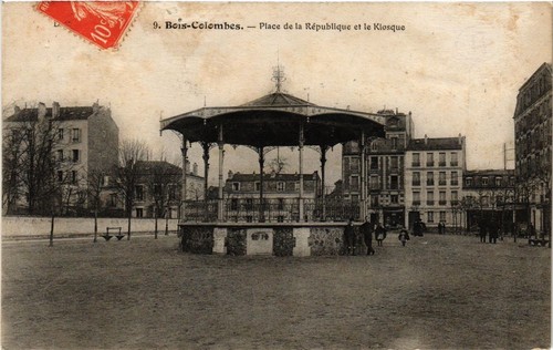 Cpa bois colombes place de - -,