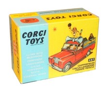 Corgi toys boîte box repro