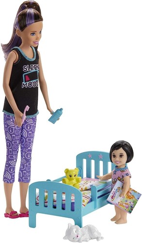 Coffret baby sitter poupée - baby-sitter,