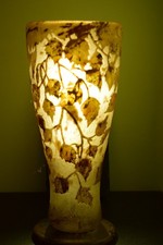 Vase signé Daum Nancy décor