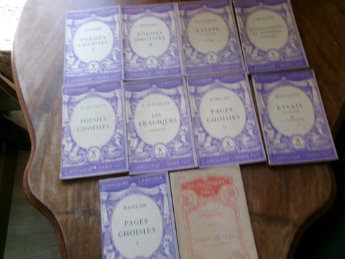 Lot anciens livres - lot, 10