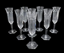 8 Baccarat France Cut Glass