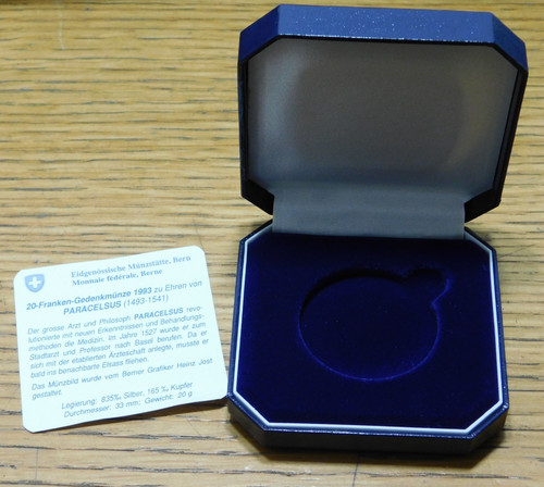 Paracelsus francs chf - francs,