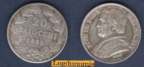 Vatican baiocchi 1865 xix - 20,