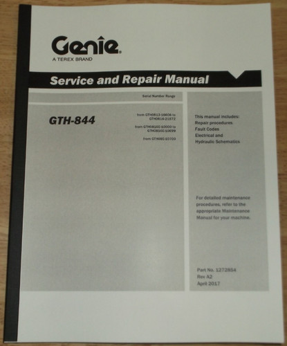 Manuel service pour chariot - manuel,