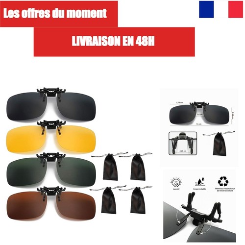 Clip solaire pour lunettes - , de