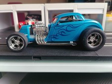 Carrera Exclusiv Hot Rod 34 avec Lumières excellent État(Scalextric, Ninco..) 