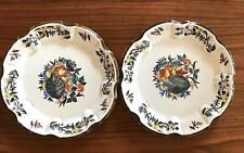 2 ASSIETTES CHANTOURNÉES XIX