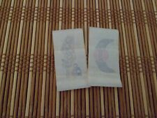 Lot de 2 tatouages temporaires "Malabar" 