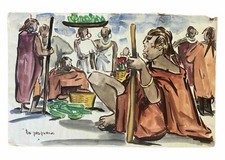 PEINTURE AFRICANISME HENRIETTE