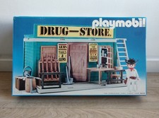 PLAYMOBIL 3462 MAISON WESTERN DRUGSTORE Etat Neuf En Boite