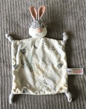 Doudou Lapin Panpan Bambi gris feuilles Disney Primark