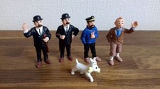 Lot Figurines Vintage Tintin Hergé Bully