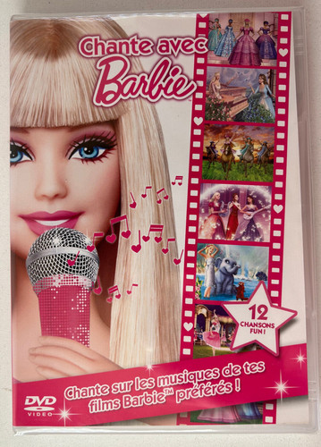 Chante avec barbie dvd - avec, neuf