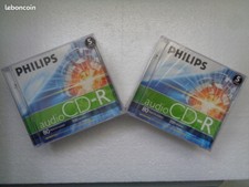 10 CD-R Audio PHILIPS 80 - CD R 80min / 700MB Neuf