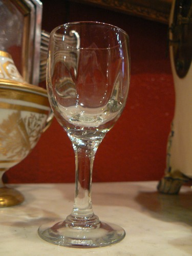 Ancien petit verre bistrot - verre,