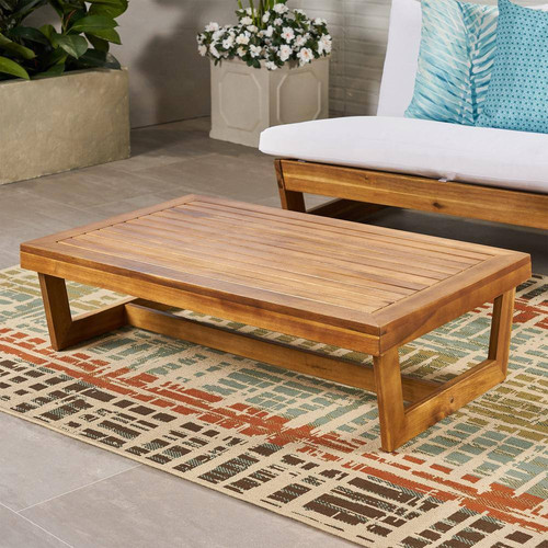 Sherwood teak brown rectangle - teak,