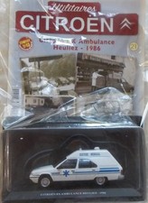 Altaya UTILITAIRES CITROËN 1/43  N°21 Citroën BX Ambulance Heuliez - 1986  +FASC
