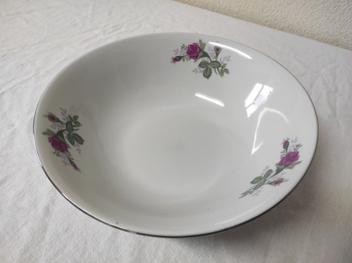 Ancien plat creux saladier en - ancien,