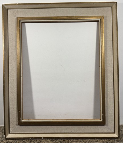 Cadre ancien blanc - , 8f