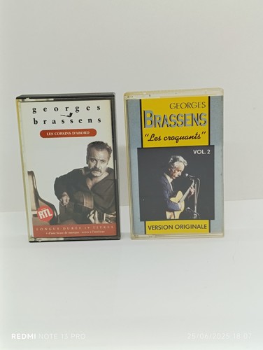 Cassette audio lot - audio,