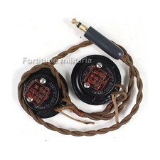 Ecouteurs R14 pour casque tankiste US - US ARMY WW2  ( matériel reproduction )