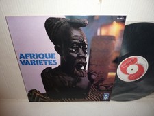 RARE TEST PRESSING . Afrique Varietes . LP 33T . RUMBA BEGUINE MERENGUE . NM