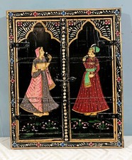 Ancien en Bois Grand Mural