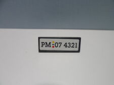 PLAYMOBIL – Plaque d’immatriculation / Licence plate / 4321
