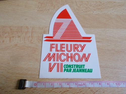 Autocollant voile fleury - autocollant,