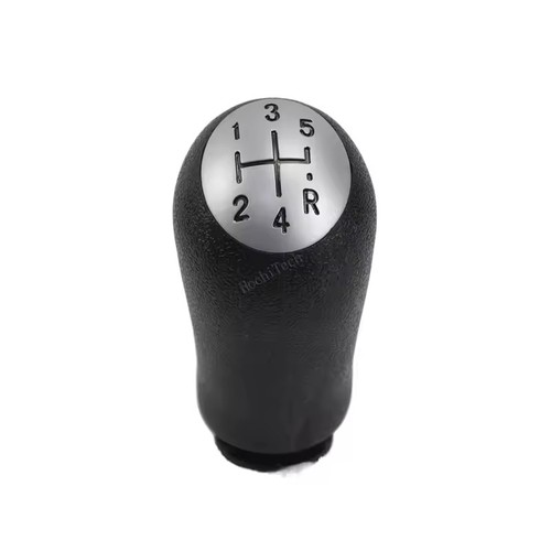 Pommeau levier vitesse argent - levier,