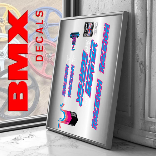 Stickers repro bmx vintage - bmx,