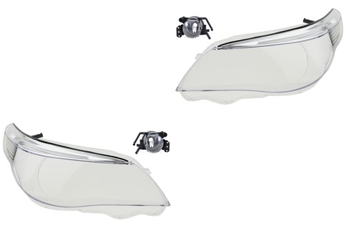 Set verre phare pour bmw - set,